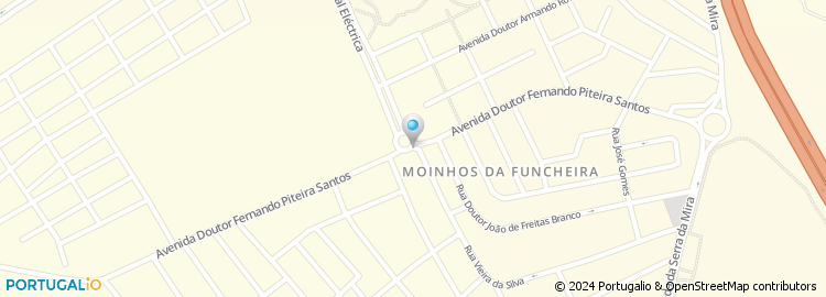 Mapa de Rua 1º de Maio