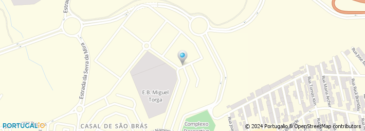 Mapa de Rua da Pedreira