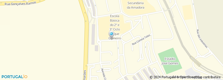 Mapa de Rua do Moinho Velho