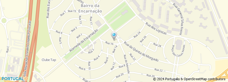 Mapa de Amalixos - Serviços de Transporte Marítimo S.a. ( Zona Franca da Madeira)