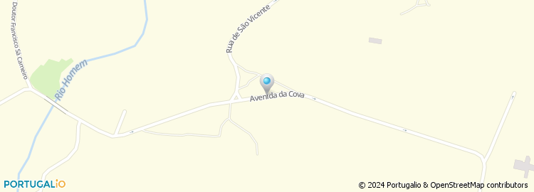 Mapa de Avenida da Cova