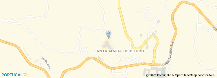 Mapa de Rua de São Frutuoso