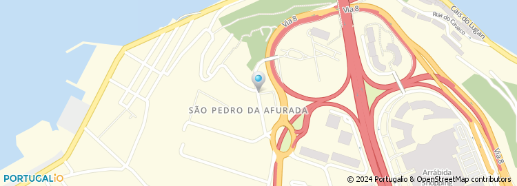 Mapa de Amorim - Hoteis e Serv., S.G.P.S. , SA