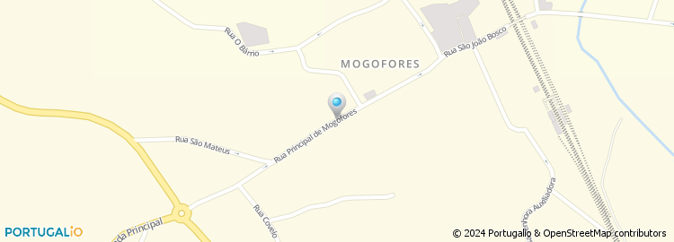 Mapa de Apartado 17, Mogofores
