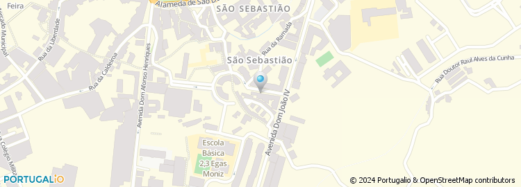 Mapa de Andreia Costa Freitas, Unipessoal Lda