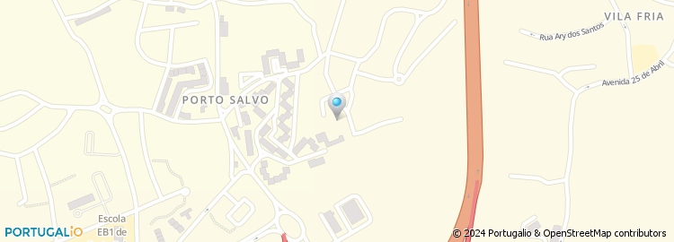 Mapa de António & Simões Táxis Lda