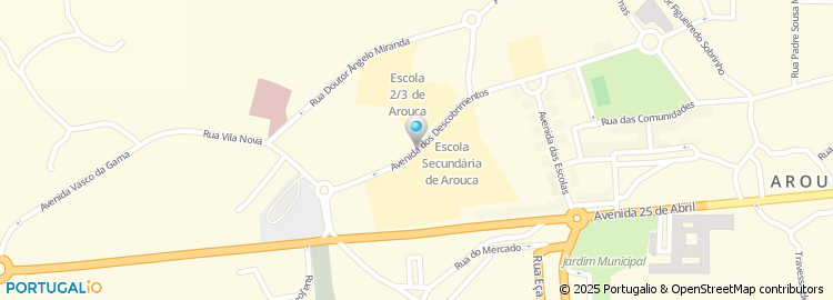 Mapa de Avenida dos Descobrimentos