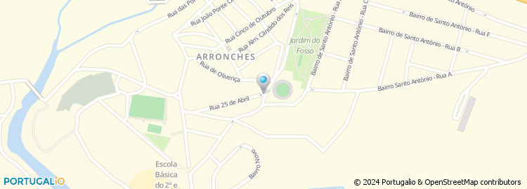 Mapa de Apartado 64, Arronches