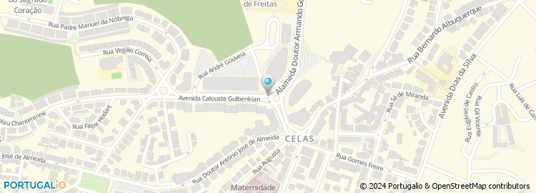 Mapa de Atmc - Academia de Tenis de Mesa de Coimbra, Lda