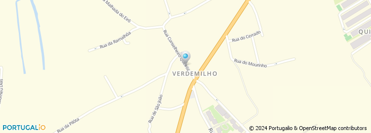 Mapa de Rua Conselheiro Queiroz