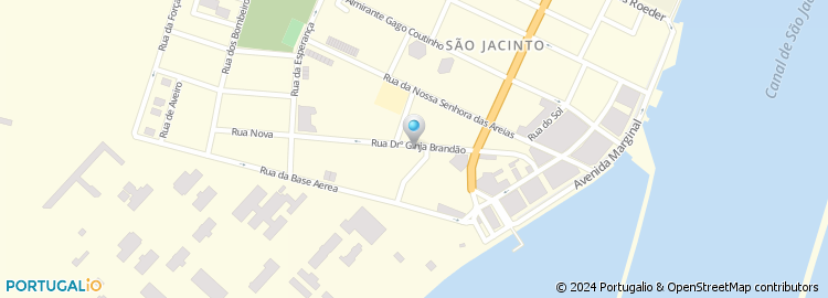 Mapa de Rua Doutor Ginja Brandão