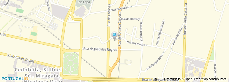 Mapa de B-Tracker Gps, Lda