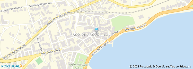 Mapa de Barbearia Cicerone de Paço de Arcos Lda