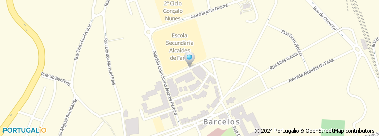 Mapa de Rua Padre Alfredo Rocha Martins