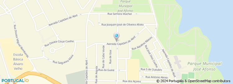 Mapa de Rua Sérgio de Matos Vilarigues