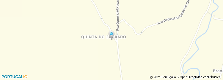 Mapa de Canto do Olival