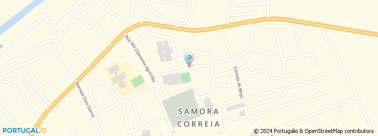 Mapa de Rua Cândido de Oliveira