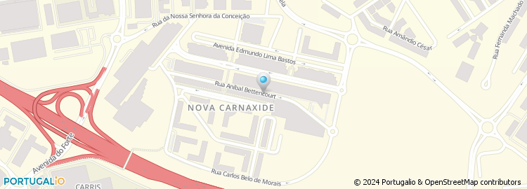 Mapa de Borges, Santos & Falé - Consultoria, Lda