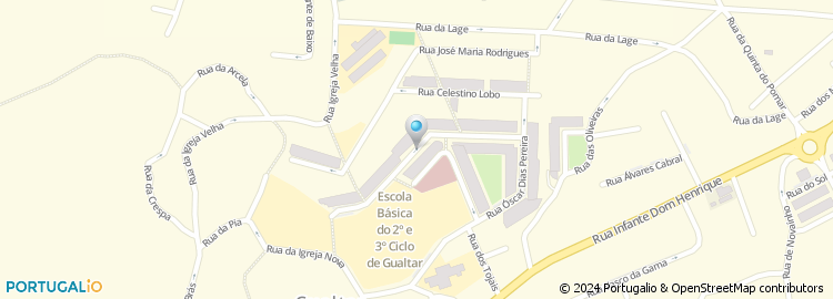 Mapa de Rua da Geira