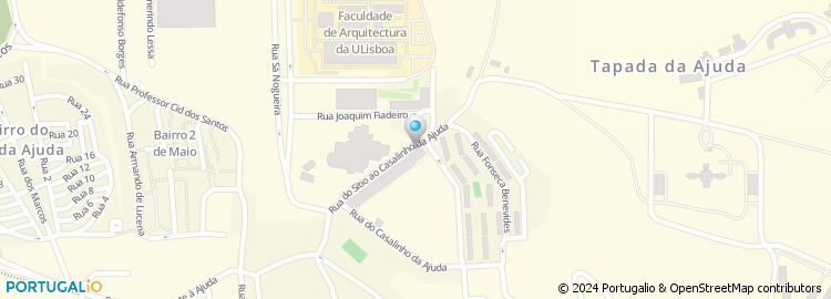 Mapa de Café do Casalinho da Ajuda, Unipessoal Lda