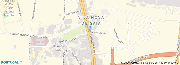 Mapa de Cafe Petisco da Vila