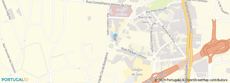 Mapa de Cafe Porto Belo