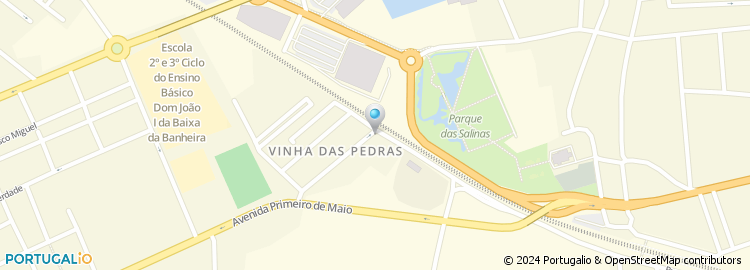 Mapa de Caic Palmeiras, Barreiro