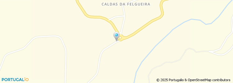 Mapa de CAldas da Felgueira