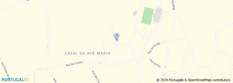 Mapa de Beco da Avé Maria