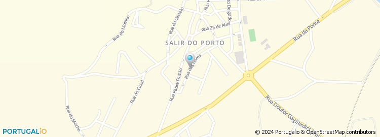 Mapa de Rua das Flores