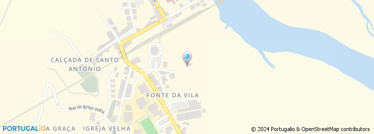 Mapa de Rua da Fonte Vila