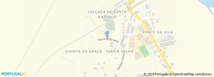 Mapa de Rua da Igreja Velha