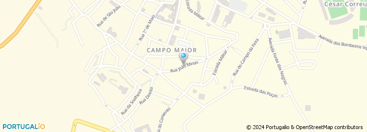 Mapa de Rua João Minas
