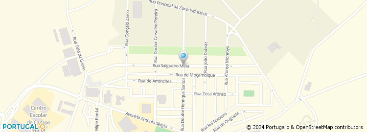 Mapa de Rua Rafael Bordalo Pinheiro