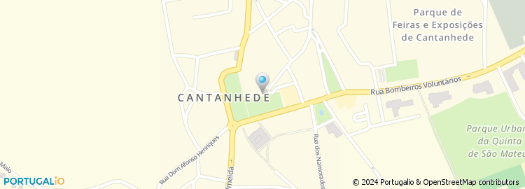 Mapa de Apartado 11, Cantanhede