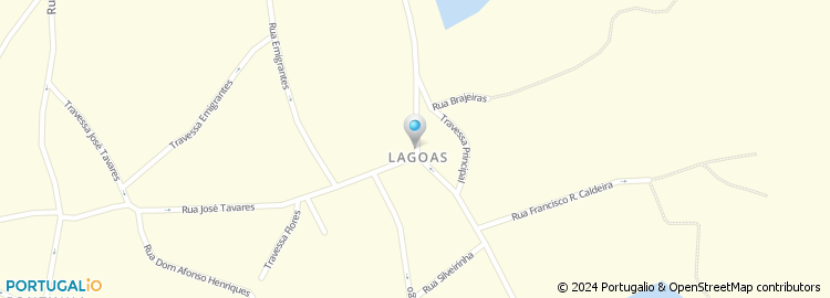 Mapa de Lagoas
