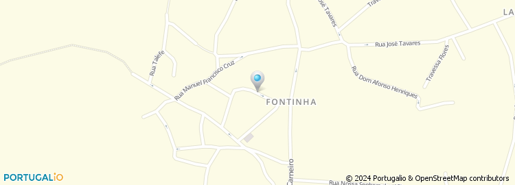Mapa de Rua Manuel Pereira Dias