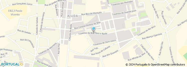 Mapa de Casa de Cafes Belora Lda