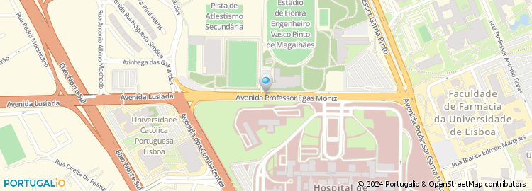 Mapa de Casa do Pessoal da Faculdade de Medicina de Lisboa