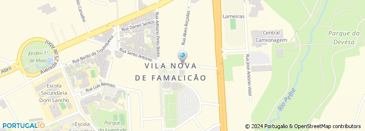 Mapa de Casa Salora - Oliveira Sousa & Silva, Lda