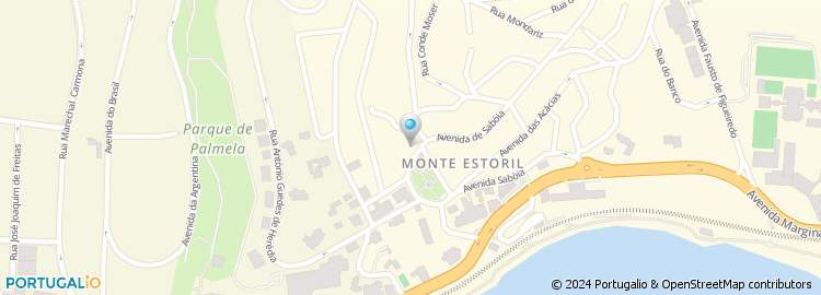 Mapa de Apartado 501, Estoril