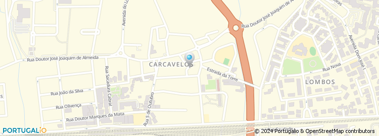 Mapa de Rua Carlos Silva Lopes