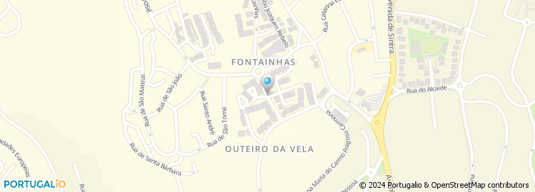 Mapa de Rua Manuel Correia