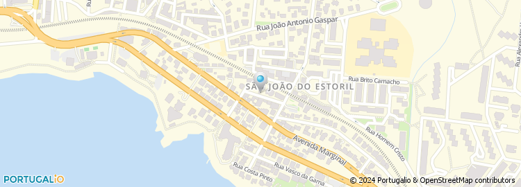 Mapa de Rua Nova da Estação