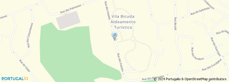 Mapa de Urbanização Quinta da Bicuda