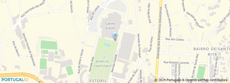 Mapa de Casino Estoril