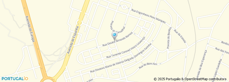 Mapa de Rua Doutor Armindo Ramos