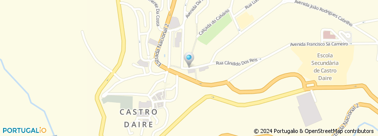 Mapa de Apartado 39, Castro Daire