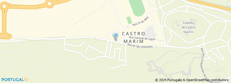 Mapa de Apartado 101, Castro Marim