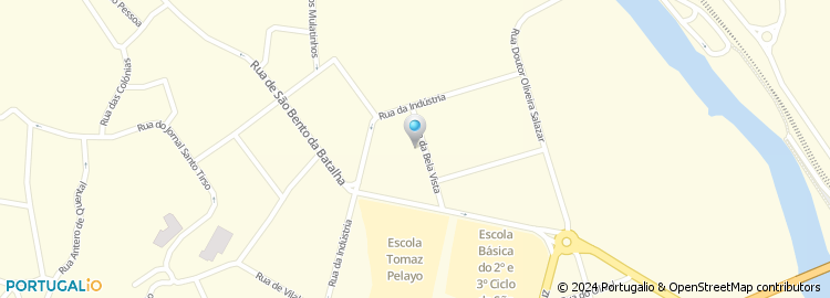 Mapa de Centro Atletismo Santo Tirso, C A S T